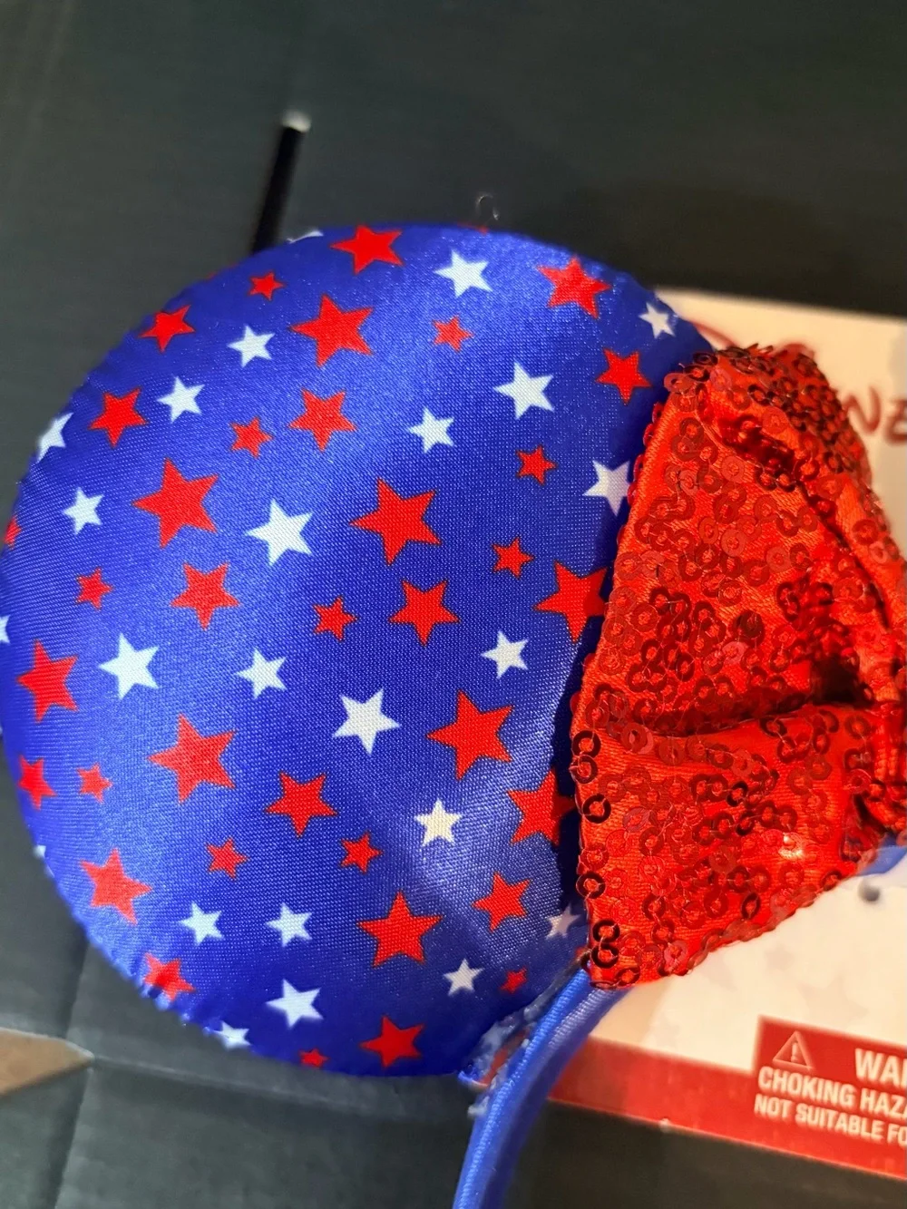 Disney headband blue